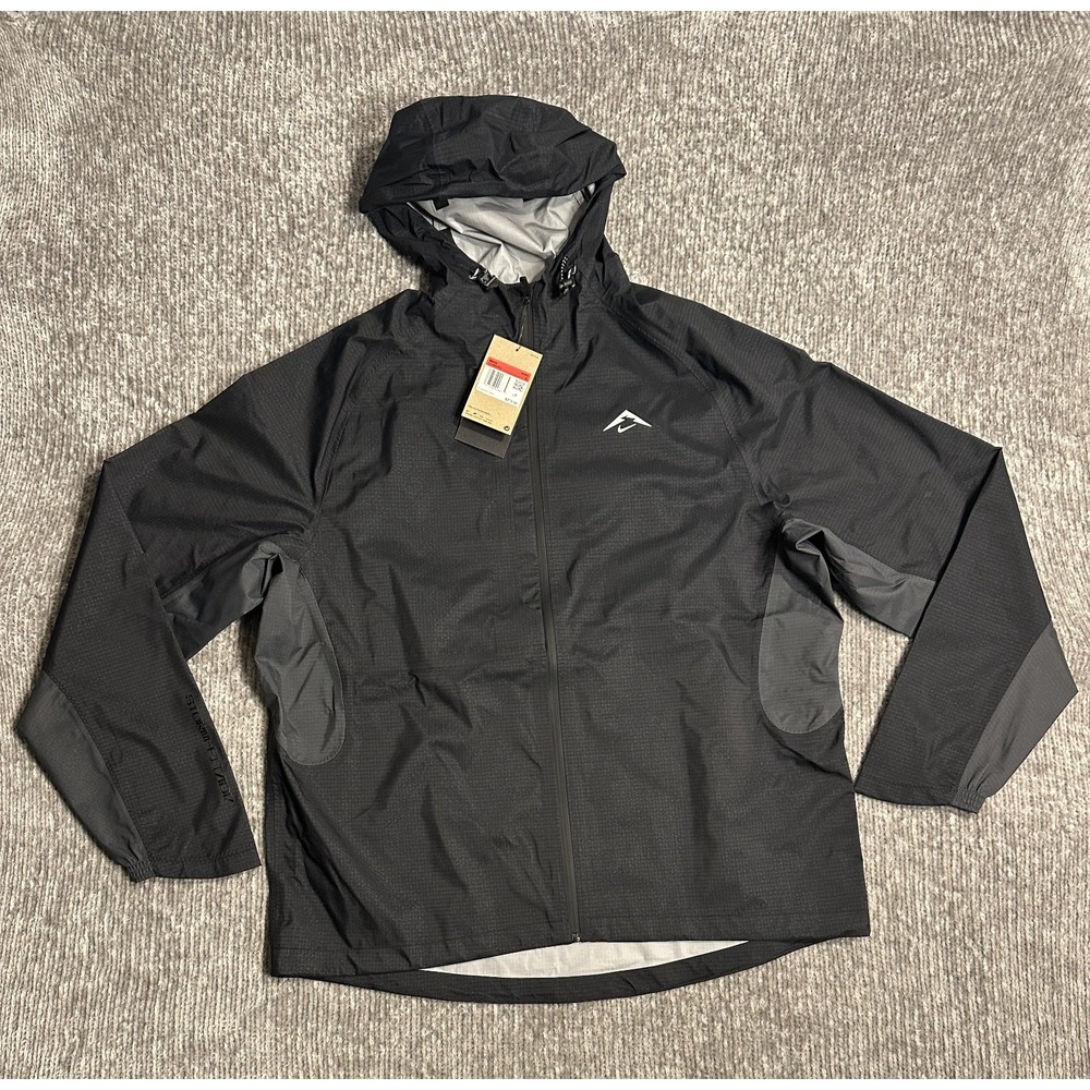 Nike Men's Sz L Cosmic Peaks Storm-Fit Jacket ADV Full Zip Running FZ1084-010